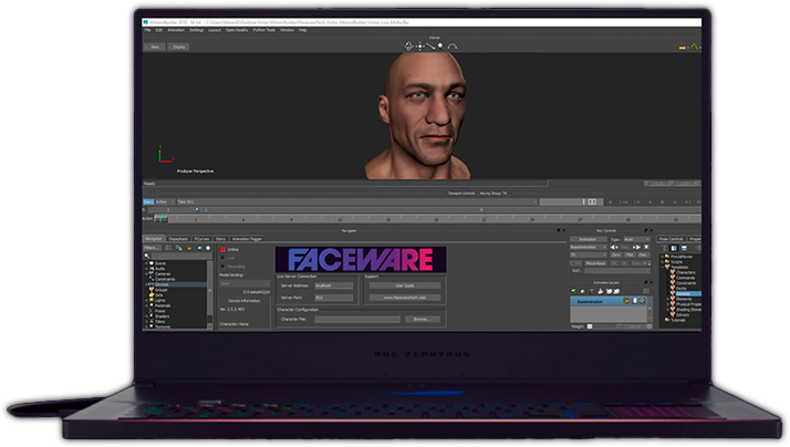 3D character animation software
